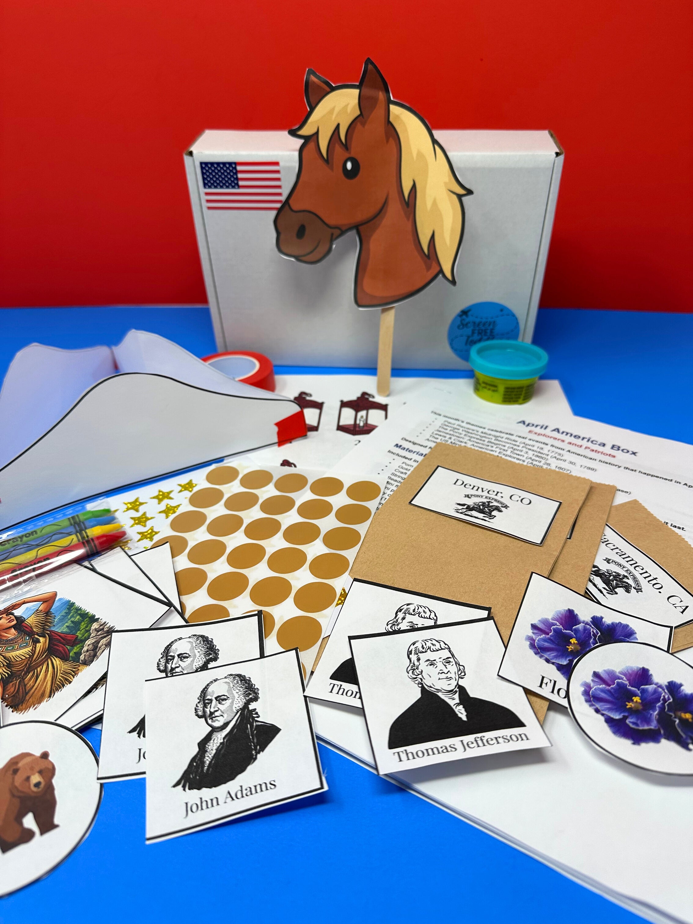 Toddler Activity Box (No Prep, Screen Free Play)