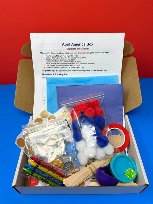 Toddler Activity Box (No Prep, Screen Free Play)